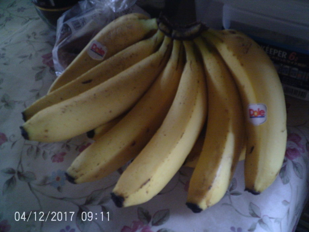 トップワン岩倉店で買ったバナナ